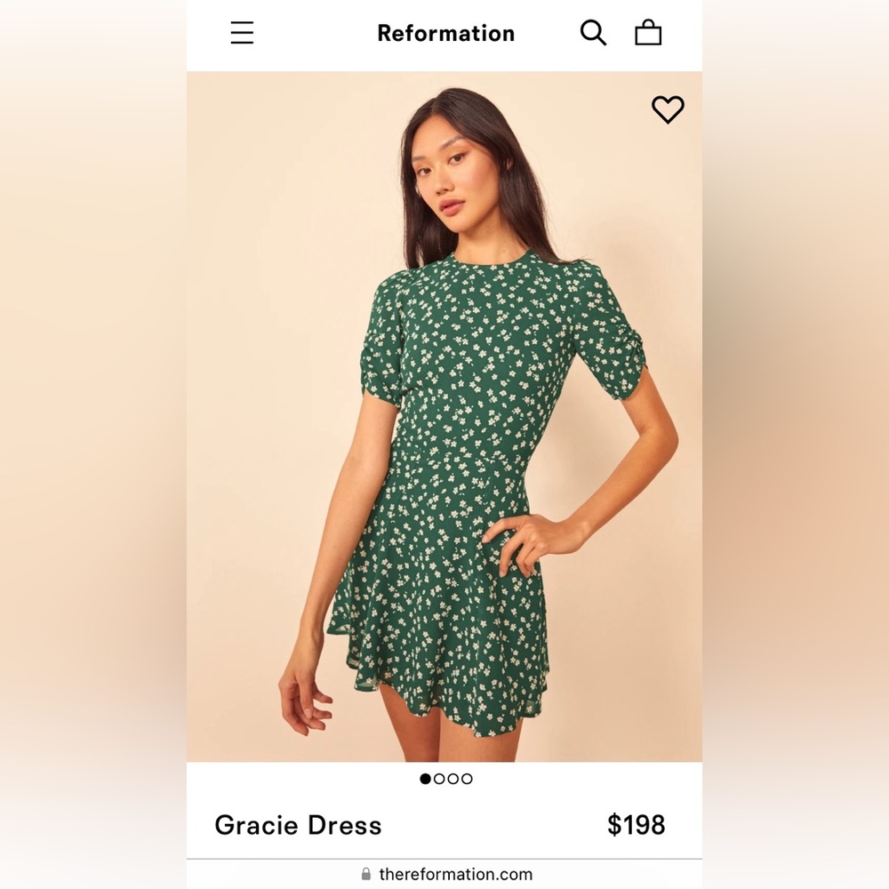 Reformation “Gracie” dress